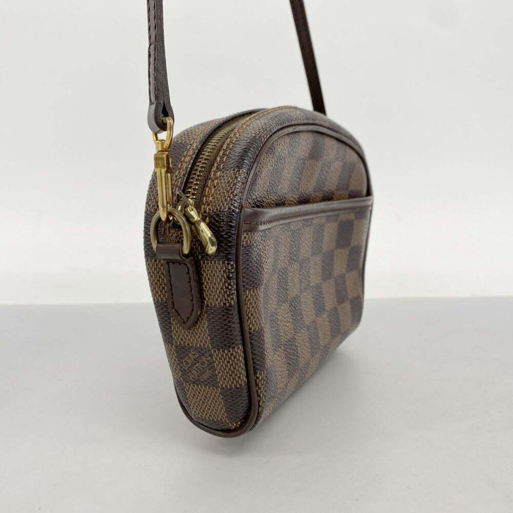 LOUIS VUITTON Authentic Brown Damier Pochette Shoulder Bag - Picture 2 of 11